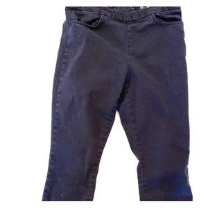 J.Crew Zip-back Navy Pants, size 8